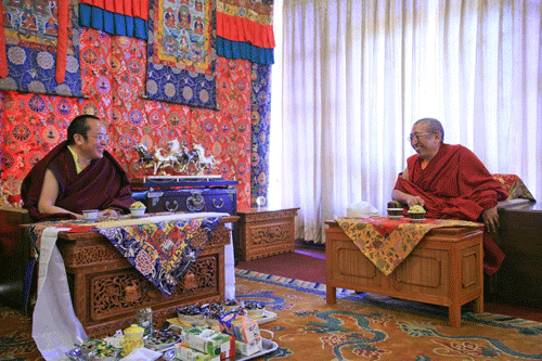 Tai Situ and Thrangu Rinpoches